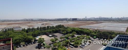 2만가구 신도시 들어서는 부천 대장동(부천=연합뉴스) 윤태현 기자 = 3기 신도시 입지를 발표한 7일 오전 경기도 부천시 대장동 신도시 후보지 모습. 2019.5.7