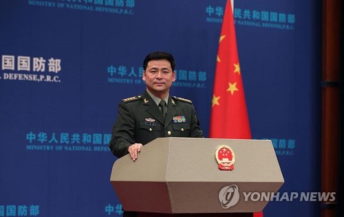 런궈창 중국 국방부 대변인[중국 국방부 제공]