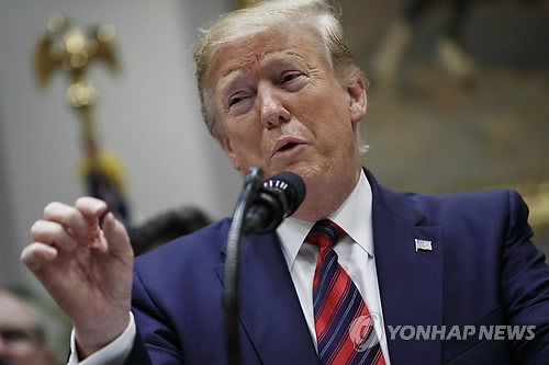 도널드 트럼프 미국 대통령(워싱턴 EPA=연합뉴스)
