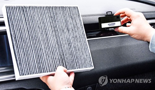 현대·기아차, 지능형 공기청정 시스템 개발[현대·기아차 제공]