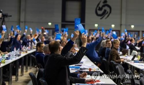 독일 극우정당 AfD 대의원대회 모습 [DPA=연합뉴스 자료사진]