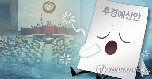 잠든 국회 추경안 (PG)[장현경 제작] 일러스트
