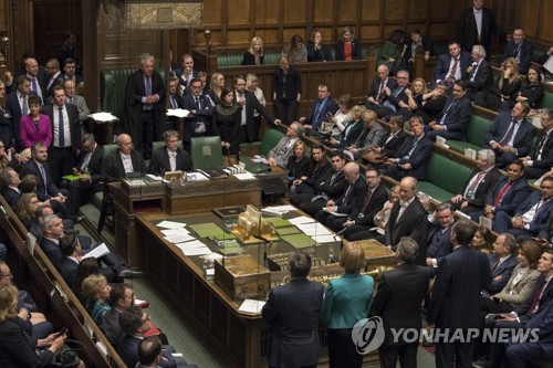 영국 하원의 모습 [EPA=연합뉴스]