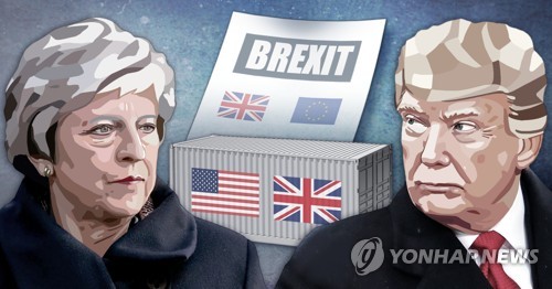 브렉시트와 미국-영국 무역관계 (PG)[최자윤 제작] 일러스트