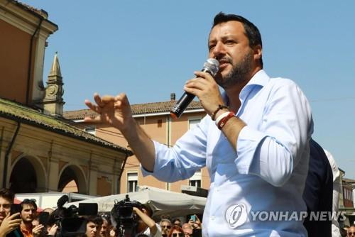 마테오 살비니 이탈리아 부총리 겸 내무장관 [EPA=연합뉴스]