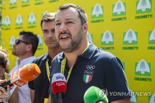 마테오 살비니 이탈리아 부총리 겸 내무장관 [AP=연합뉴스]