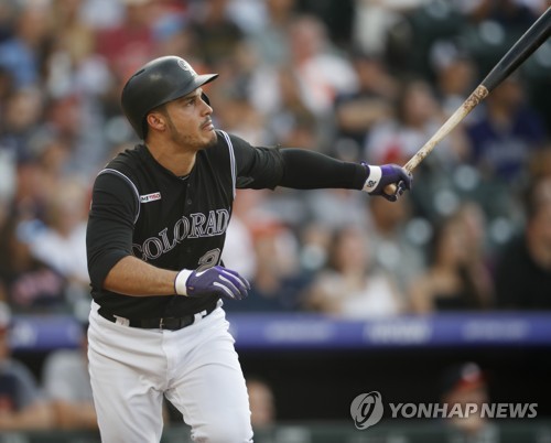 류현진의 '천적' 에러나도 [AP=연합뉴스 자료사진]