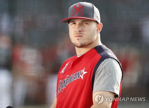 마이크 트라우트 [EPA=연합뉴스]