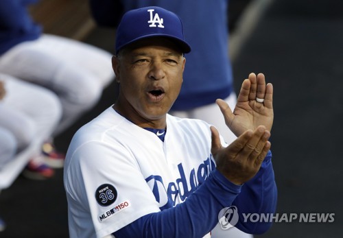 데이브 로버츠 다저스 감독[AP=연합뉴스 자료사진]