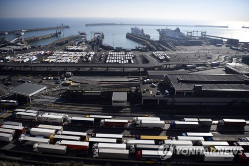 EU와의 주요 교역항인 영국 도버항 [EPA=연합뉴스]