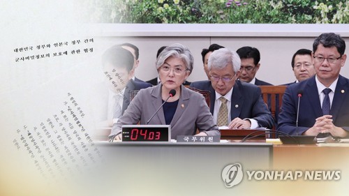 정치권, GSOMIA 폐기론 논쟁 가열…핵무장론도 고개 (CG)[연합뉴스TV제공]