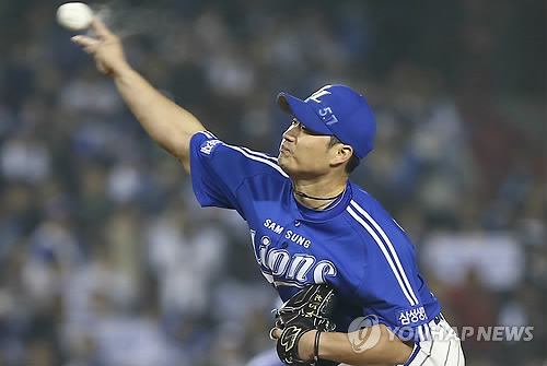삼성 라이온즈로 복귀한 오승환[연합뉴스 자료사진]