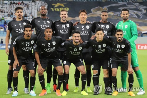 정우영(윗줄 네 번째)과 남태희(아랫줄 네 번째)[AFP=연합뉴스]