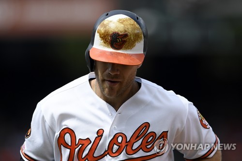 볼티모어 오리올스 크리스 데이비스[AP=연합뉴스]