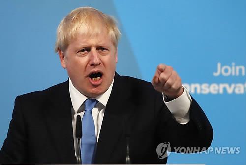 '브렉시트 강경론자' 보리스 존슨 영국 총리.