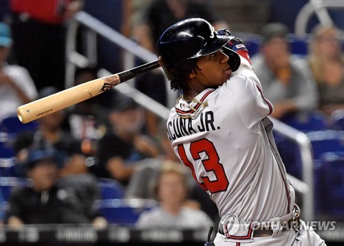 로널드 아쿠냐 주니어[USA 투데이 스포츠=연합뉴스 자료사진]