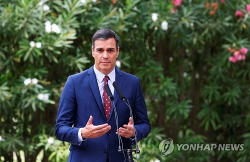 페드로 산체스 스페인 총리 [로이터=연합뉴스 자료사진]