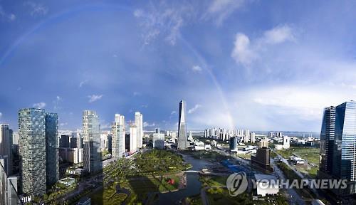 인천경제자유구역 송도국제도시[연합뉴스 자료사진]