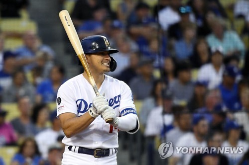 다저스 엔리케 에르난데스[AP=연합뉴스]