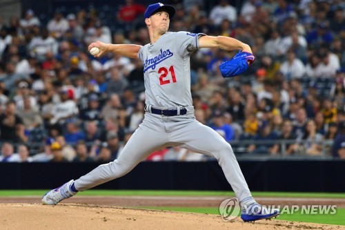 워커 뷸러[USA투데이=연합뉴스]