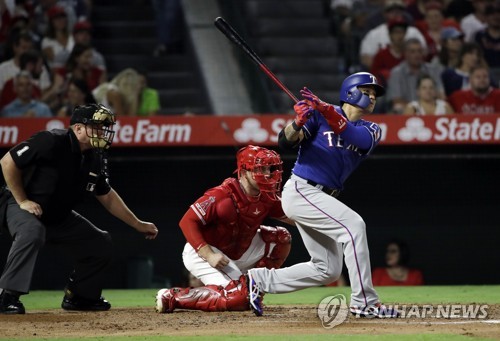 추신수의 타격  [AP=연합뉴스 자료사진]