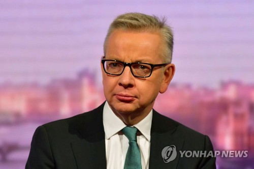 마이클 고브 영국 국무조정실장 [AFP=연합뉴스]