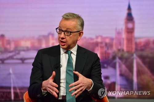 英 국무조정실장, 노 딜 저지법 무시 가능성 시사[AFP=연합뉴스]