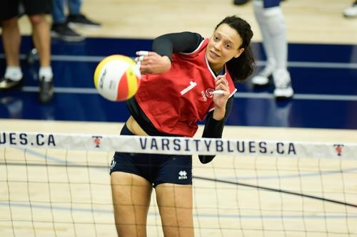 여자프로배구 외국인선수 트라이아웃에서 1순위로 KGC인삼공사에 지명된 디우프[한국배구연맹 제공]