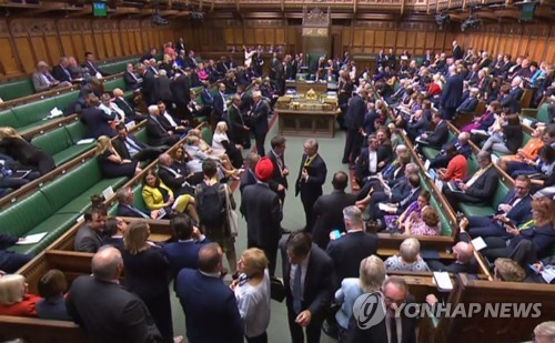 영국 하원의 모습 [AFP=연합뉴스]