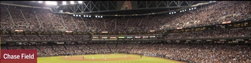 MLB 애리조나의 홈구장 체이스필드 [애리조나 다이아몬드백스 홈페이지 캡처]