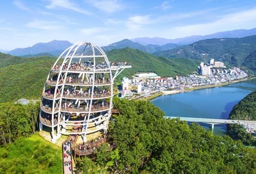 만천하스카이워크 [단양군 제공. 재판매 및 DB 금지]