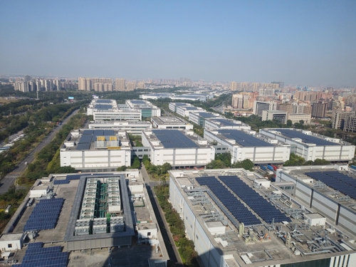 둥관 화웨이 남방공장 전경 [화웨이 제공]
