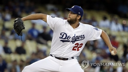 로스앤젤레스 다저스 좌완 클레이턴 커쇼[AP=연합뉴스 자료사진]