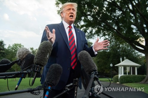 도널드 트럼프 미국 대통령[AFP=연합뉴스]