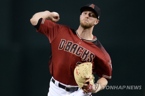 애리조나 다이아몬드백스의 메릴 켈리[USA투데이=연합뉴스]