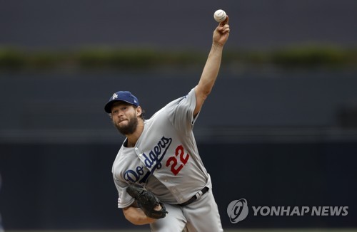 다저스 기둥 투수 클레이턴 커쇼 [AP=연합뉴스]