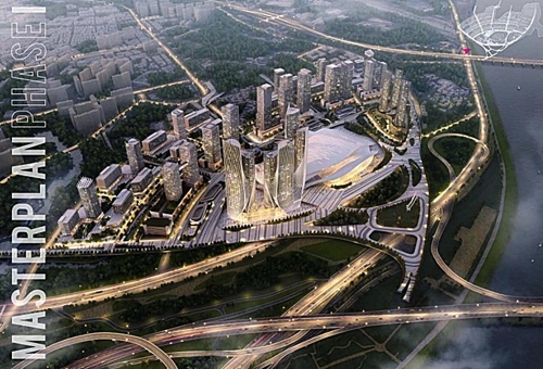 GWDC 조감도.[GWDC 외국인 투자 설명 자료. 재판매 및 DB 금지]