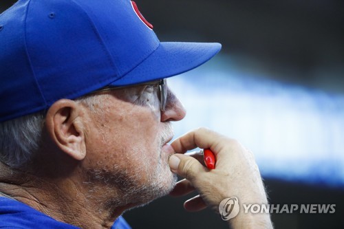 시카고 컵스 조 매든 감독[AP=연합뉴스]
