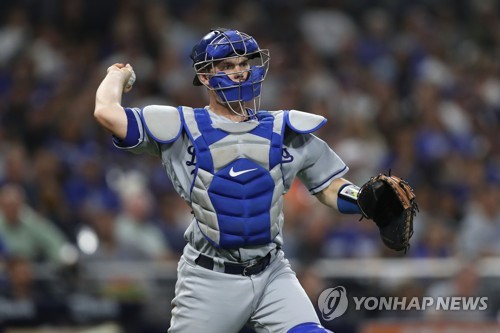 로스앤젤레스 다저스 윌 스미스[AFP=연합뉴스]