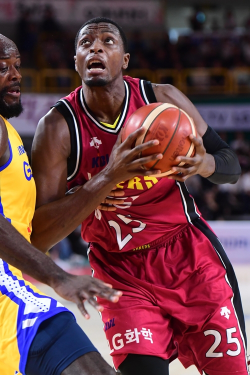 LG 새 외국인 선수 캐디 라렌.[KBL 제공]