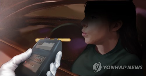 음주측정 검문 (PG)[장현경 제작] 사진합성·일러스트