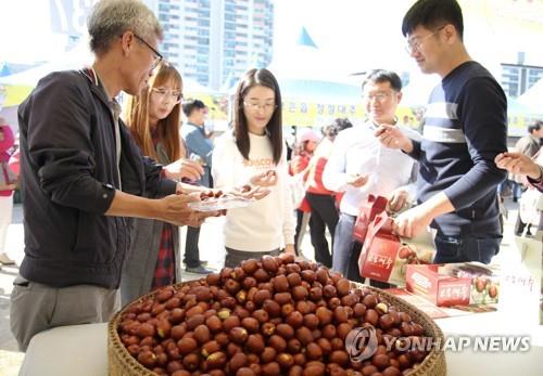 보은 대추축제[연합뉴스 자료사진]