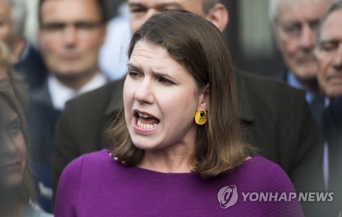 조 스윈슨 영국 자유민주당 대표 [EPA=연합뉴스]