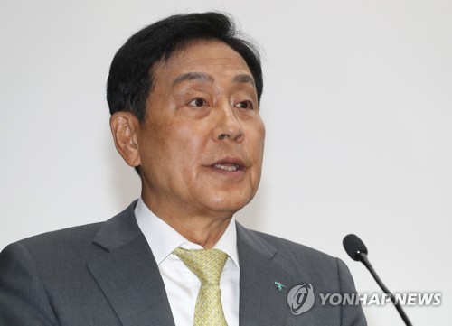 김정태 하나금융그룹 회장(서울=연합뉴스)