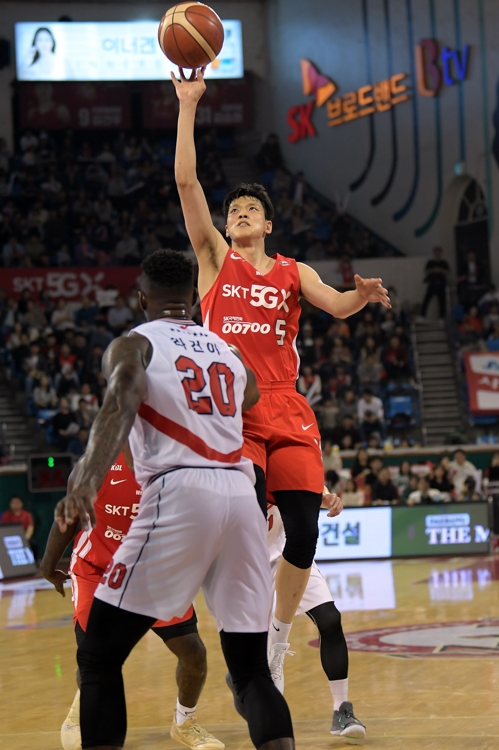 '김선형 20득점' SK, 현대모비스 잡고 5연승[KBL 제공]