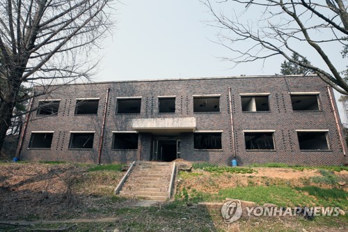 505보안부대 내무반 건물[연합뉴스 자료사진]