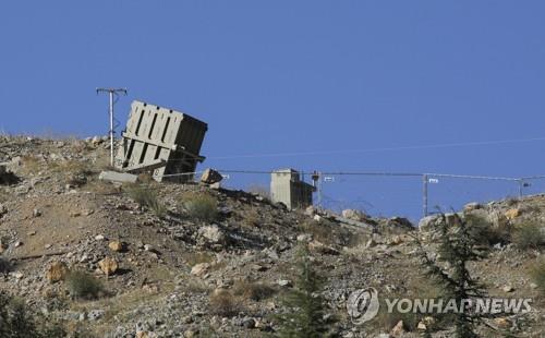 이스라엘 점령 골란고원에 있는 '아이언 돔' 방공부대[AFP=연합뉴스]