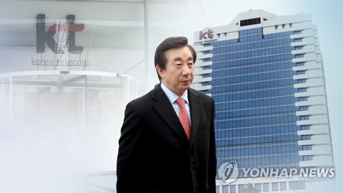 김성태 'KT 딸 채용비리 의혹' [연합뉴스TV 제공]