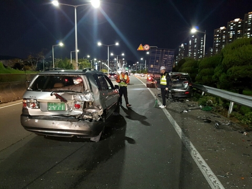 사고 현장[부산경찰청 제공, 재판매 및 DB 금지]