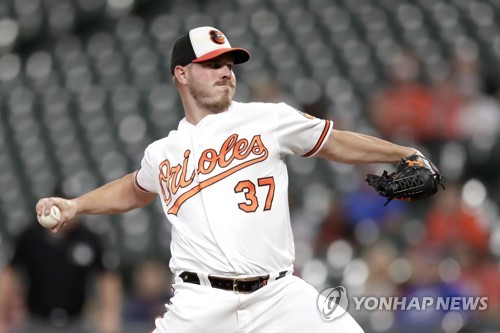 로스앤젤레스 에인절스로 트레이드된 우완 투수 딜런 번디[AP=연합뉴스]